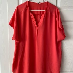 Coral blouse, Cato, 18/20